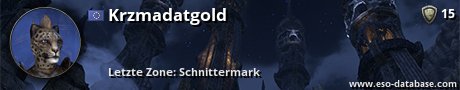 Signatur von Krzmadatgold