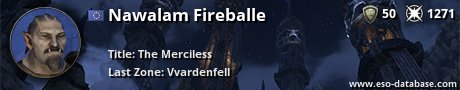 Signatur von Nawalam Fireballe