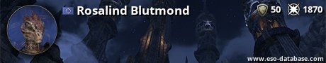Signatur von Rosalind Blutmond