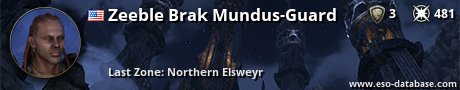 Signatur von Zeeble Brak Mundus-Guard