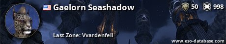 Signatur von Gaelorn Seashadow
