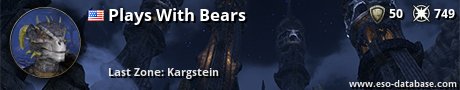 Signatur von Plays With Bears