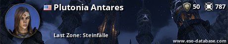Signatur von Plutonia Antares