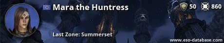 Signatur von Mara the Huntress