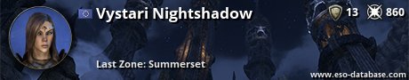 Signatur von Vystari Nightshadow