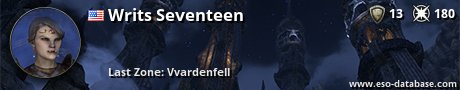 Signatur von Writs Seventeen
