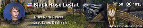 Signatur von Black Rose Lestat
