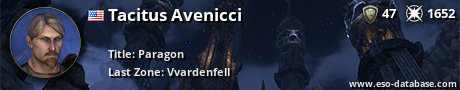 Signatur von Tacitus Avenicci