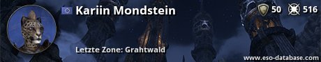 Signatur von Kariin Mondstein