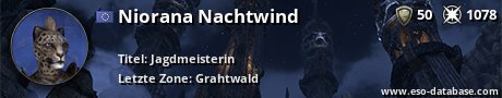 Signatur von Niorana Nachtwind