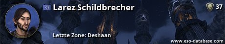 Signatur von Larez Schildbrecher