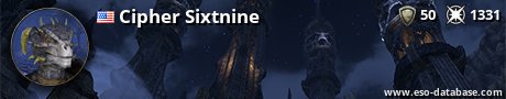 Signatur von Cipher Sixtnine