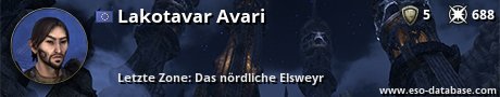 Signatur von Lakotavar Avari