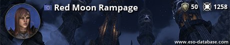 Signatur von Red Moon Rampage