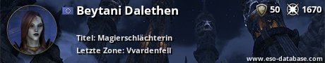 Signatur von Beytani Dalethen