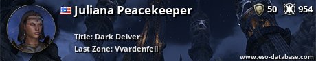 Signatur von Juliana Peacekeeper