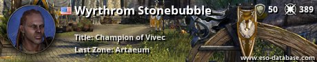 Signatur von Wyrthrom Stonebubble