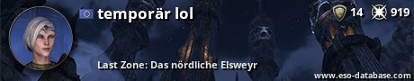 Signatur von temporär lol