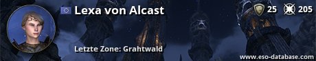 Signatur von Lexa von Alcast