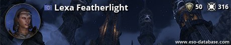 Signatur von Lexa Featherlight