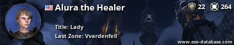 Signatur von Alura the Healer