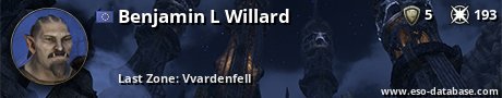 Signatur von Benjamin L Willard