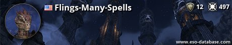 Signatur von Flings-Many-Spells