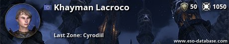 Signatur von Khayman Lacroco