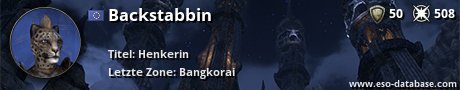 Signatur von Backstabbin