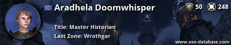 Signatur von Aradhela Doomwhisper