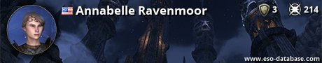Signatur von Annabelle Ravenmoor