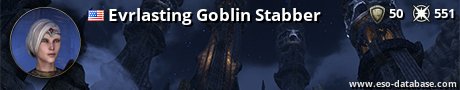 Signatur von Evrlasting Goblin Stabber