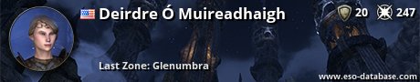 Signatur von Deirdre Ó Muireadhaigh