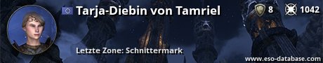 Signatur von Tarja-Diebin von Tamriel