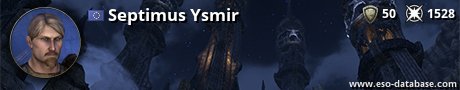 Signatur von Septimus Ysmir