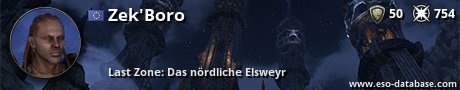 Signatur von Zek'Boro