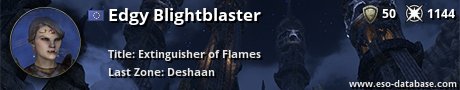 Signatur von Edgy Blightblaster