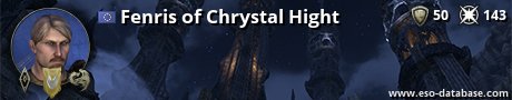 Signatur von Fenris of Chrystal Hight
