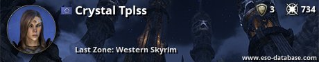 Signatur von Crystal Tplss