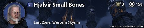 Signatur von Hjalvir Small-Bones