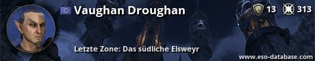 Signatur von Vaughan Droughan