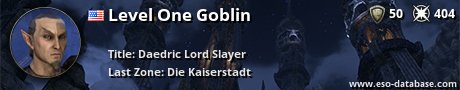 Signatur von Level One Goblin