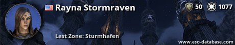 Signatur von Rayna Stormraven