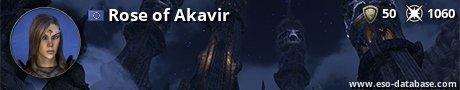 Signatur von Rose of Akavir