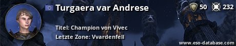 Signatur von Turgaera var Andrese