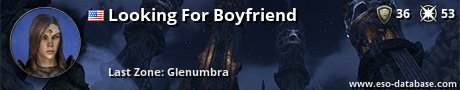 Signatur von Looking For Boyfriend