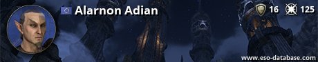 Signatur von Alarnon Adian