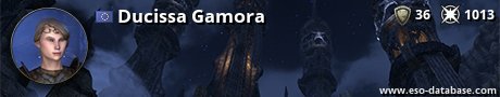 Signatur von Ducissa Gamora