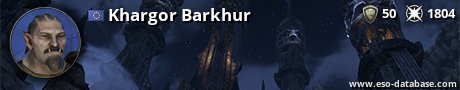 Signatur von Khargor Barkhur