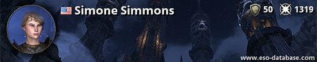 Signatur von Simone Simmons